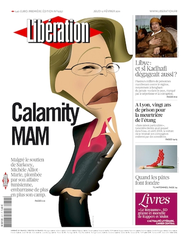Liberation du Jeudi 17 Fevrier 2011