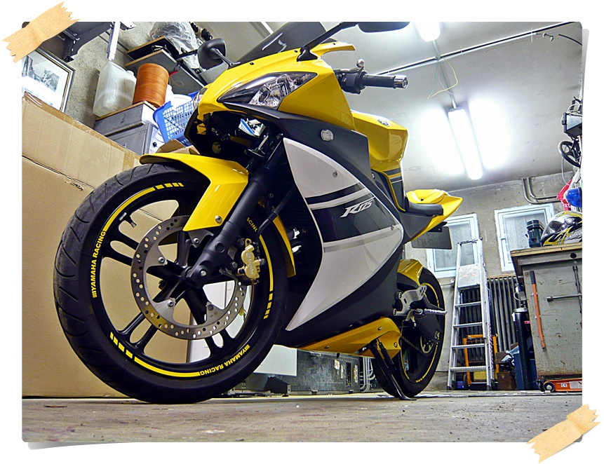 My Little Yellow Creature | Yamaha YZF R125 Forums